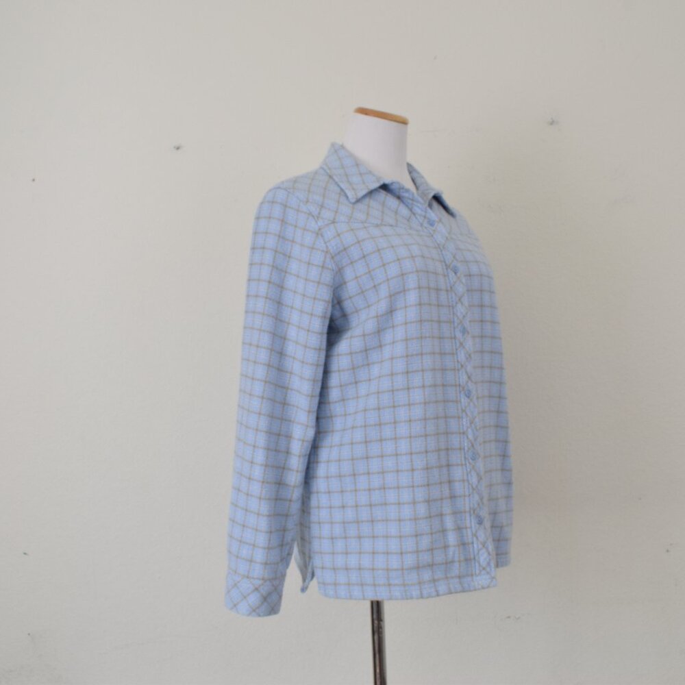 d & Co. Long Sleeve Double Flannel Shacket size M - Picture 5 of 11